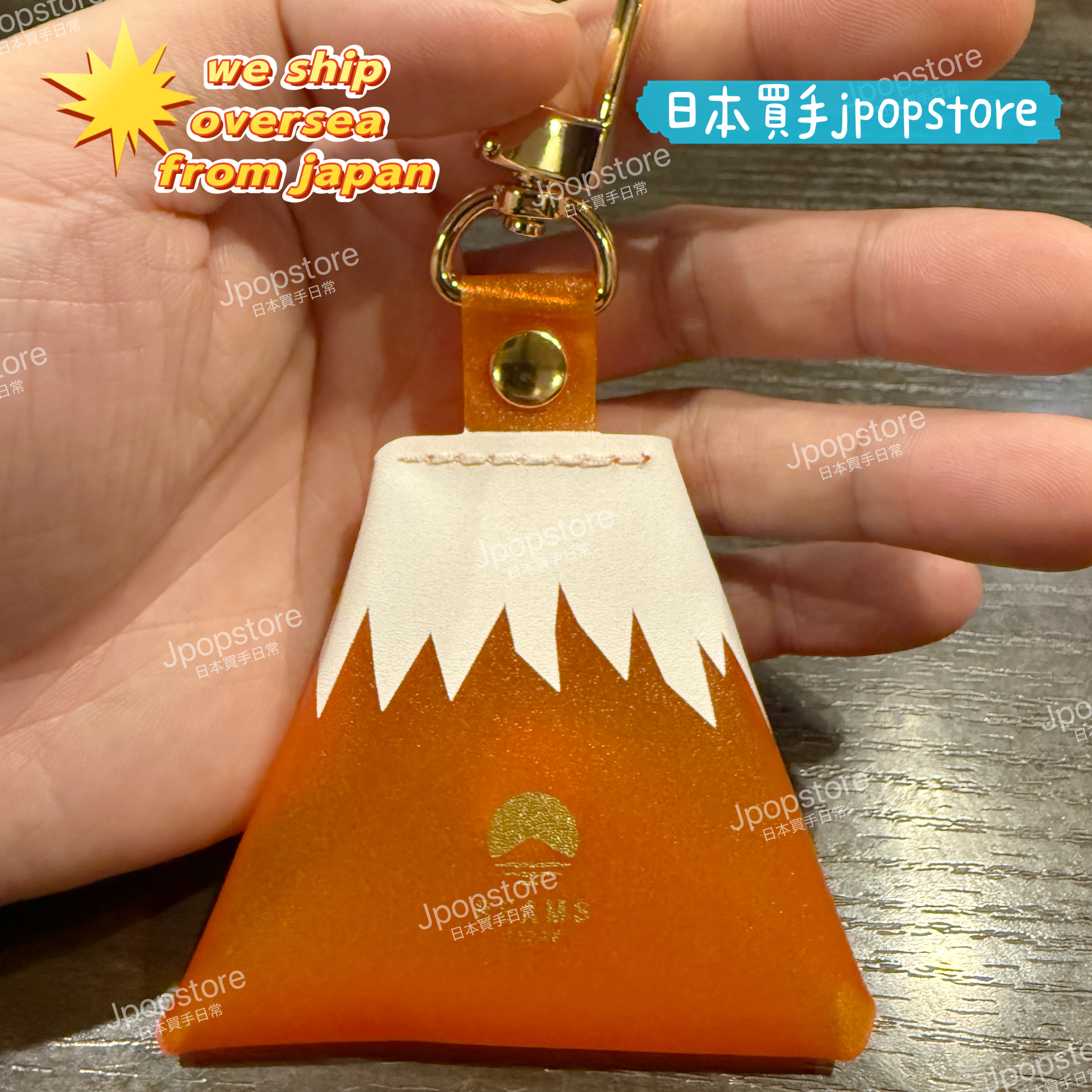 BEAMS JAPAN 富士山造型環保皮革零錢包