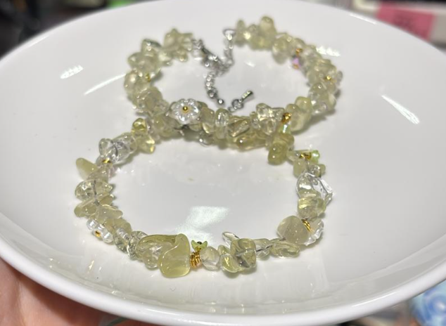 251001 - G21 黃水晶小仙女設計款手鈪鏈