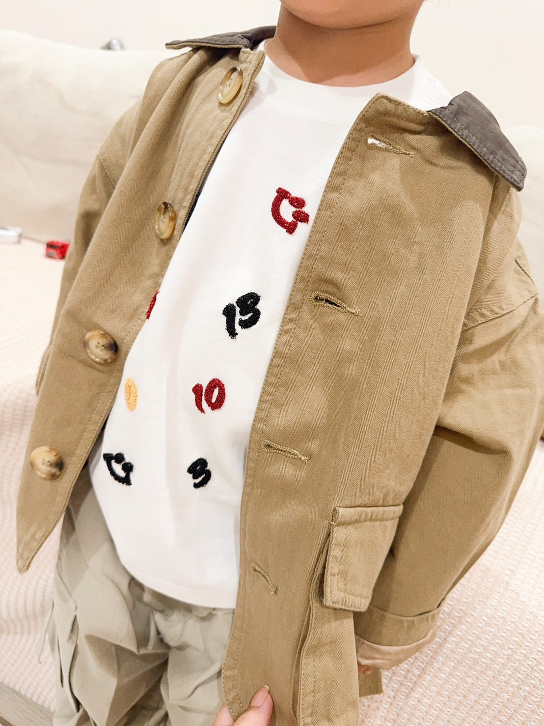 55326撞色外套A34