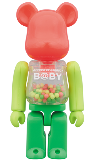 BEARBRICK MY FIRST BABY NEON Ver. 100％
