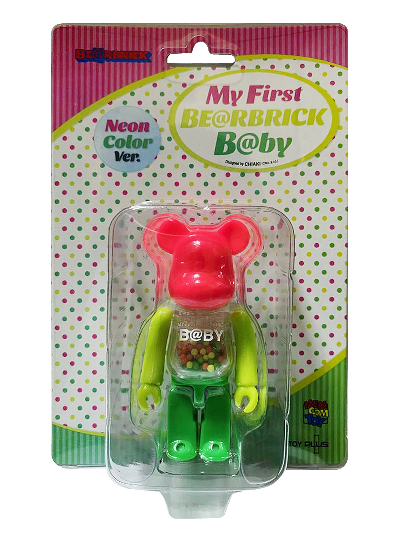 BEARBRICK MY FIRST BABY NEON Ver. 100％