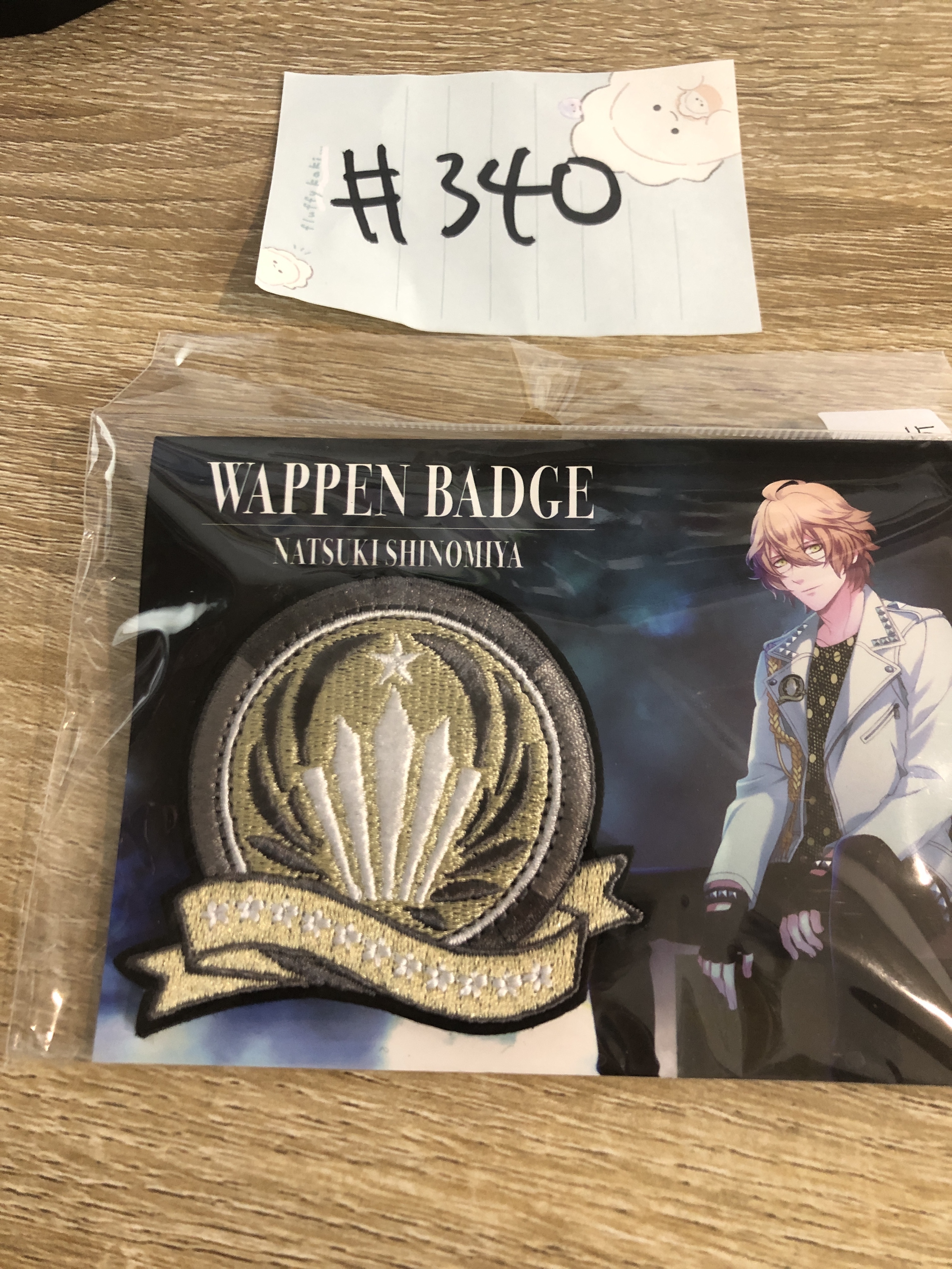 歌之王子殿下 那月 襟章#340