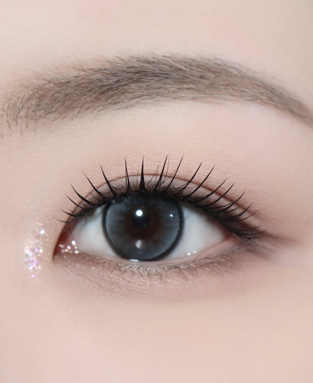 OLENS Secret Tint 1 Month gray｜月拋彩妝隱形眼鏡｜每盒2片