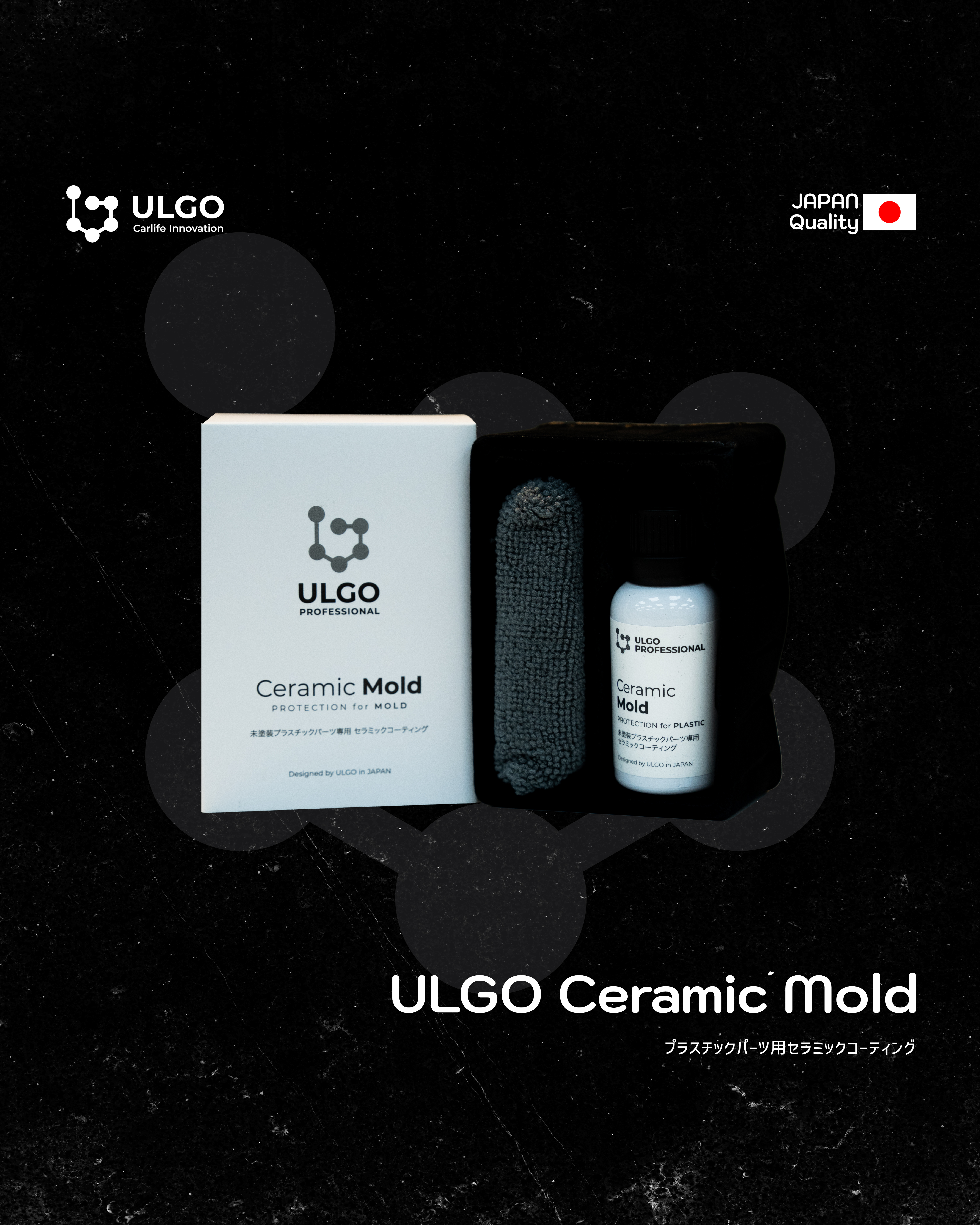 ULGO｜ CERAMIC MOLD 日本塑料專用陶瓷鍍膜 塑料件專用