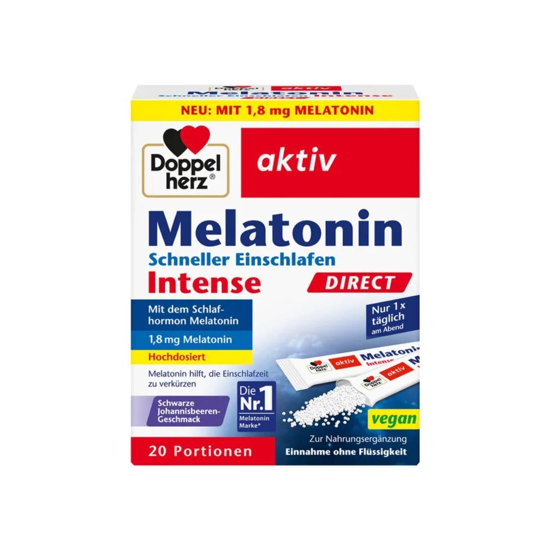 Doppelherz 雙心 褪黑激素顆粒 20包