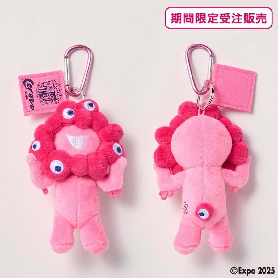 現貨┃日本限定 大阪 萬博 脈脈 大阪櫻花隊 粉紅色 吊飾 娃娃