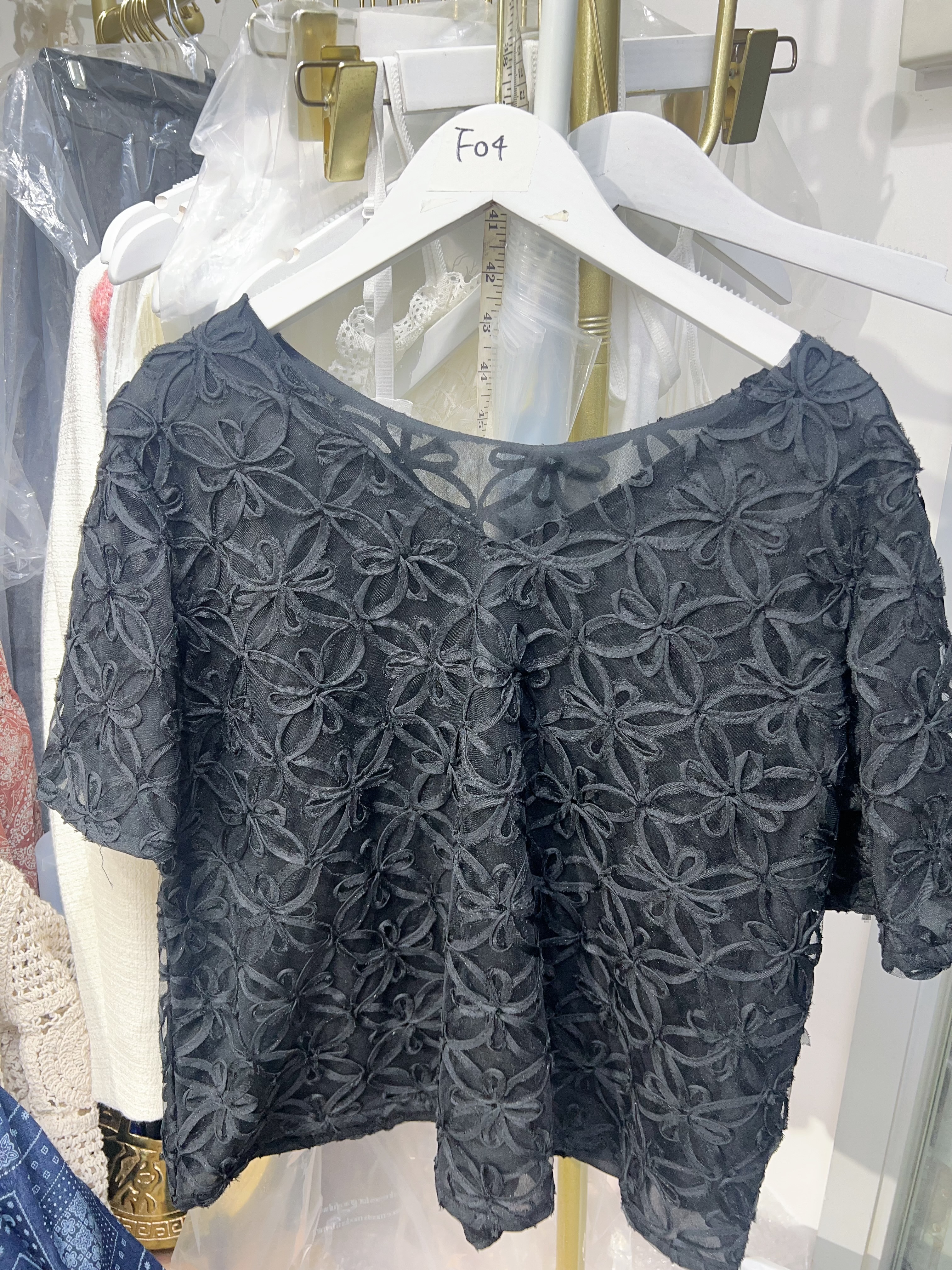 (現貨黑) F04 胸44 長21 $419