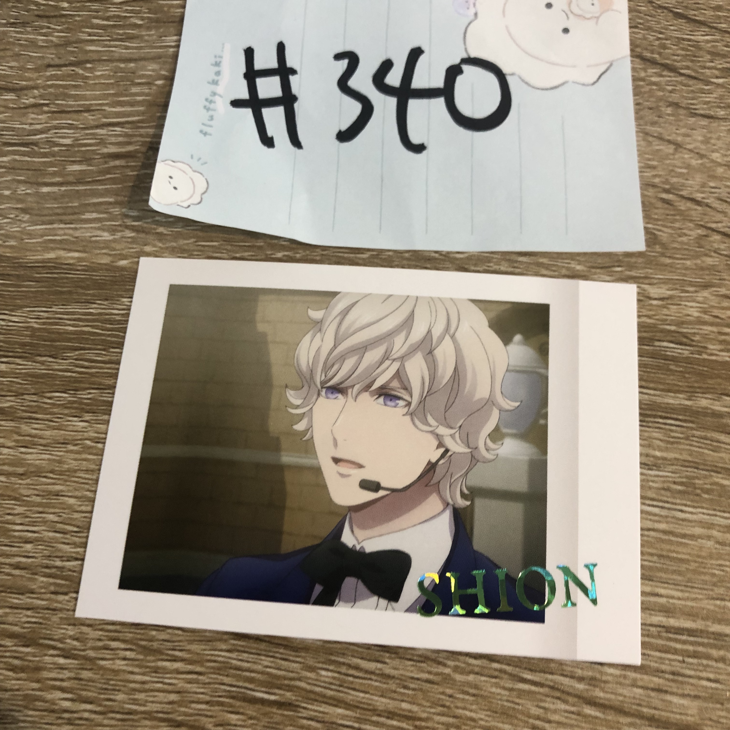 歌之王子殿下  SHION 拍立得#340