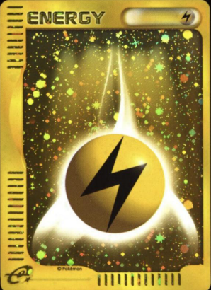 POKEMON JAPANESE LIGHTNING ENERGY MCDONALD'S