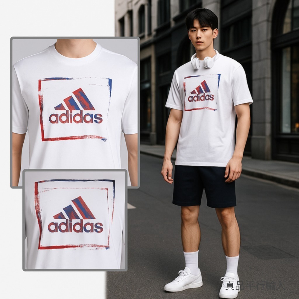 【現貨】ADIDAS H100102 男裝短袖TEE