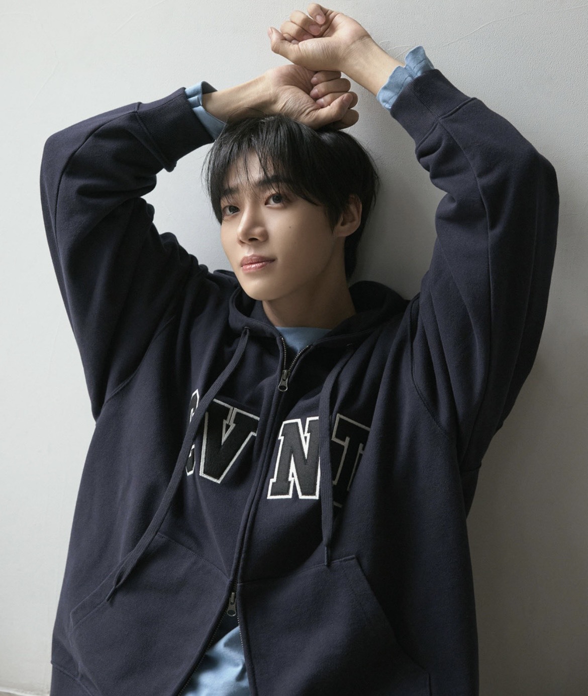 韓國 COVERNAT 字母LOGO 長袖連帽外套