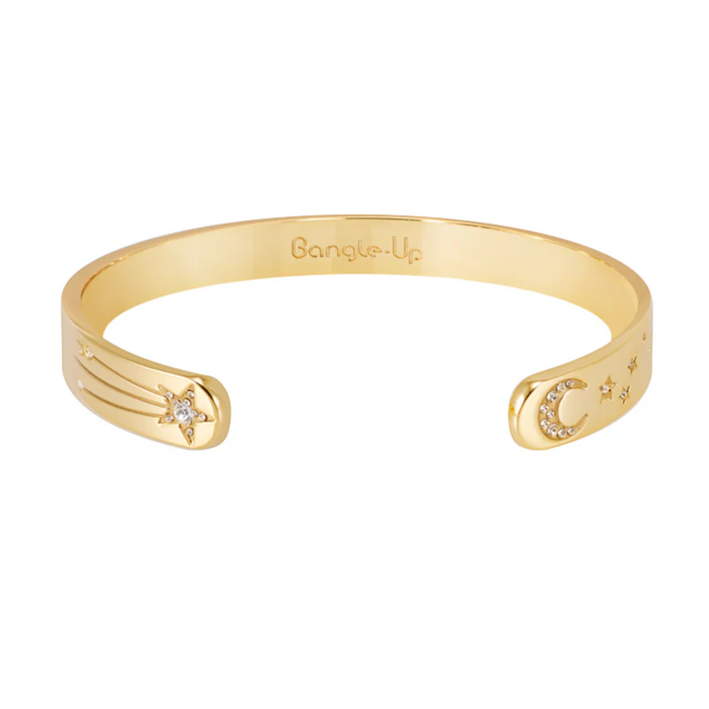 1BU1003-105 [BANGLEUP] Halley Bangle - Light Gold #BUP22-HAL-BAO00 (A-K11-E)