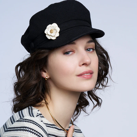 1BU0407-201 [BANGLEUP] Mini Peony Pendant Sand White #BUP22-P3DS-PED03 (EU)