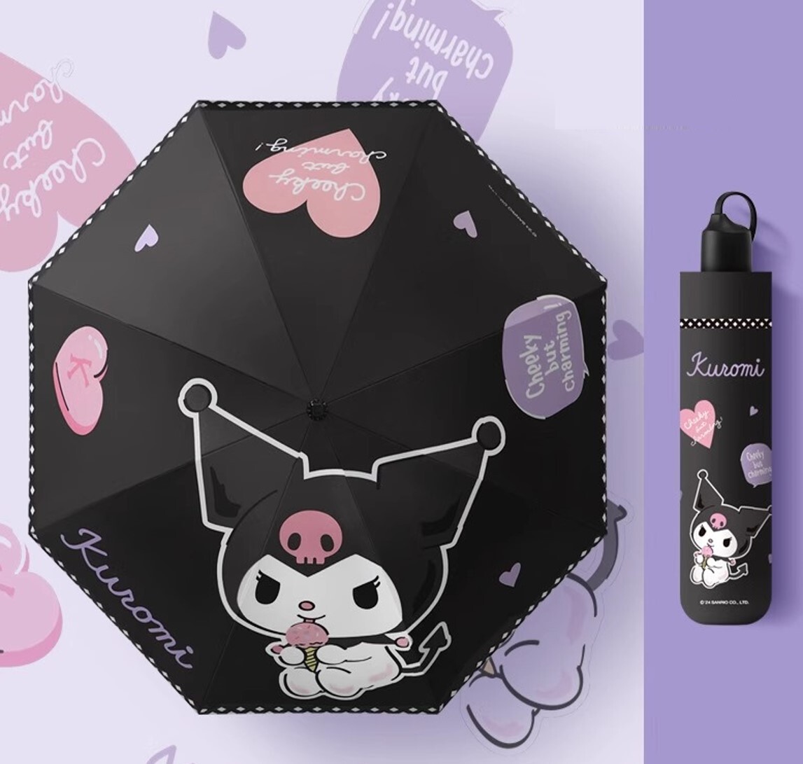 佻皮魔女 |8骨防曬縮骨遮| 雨傘