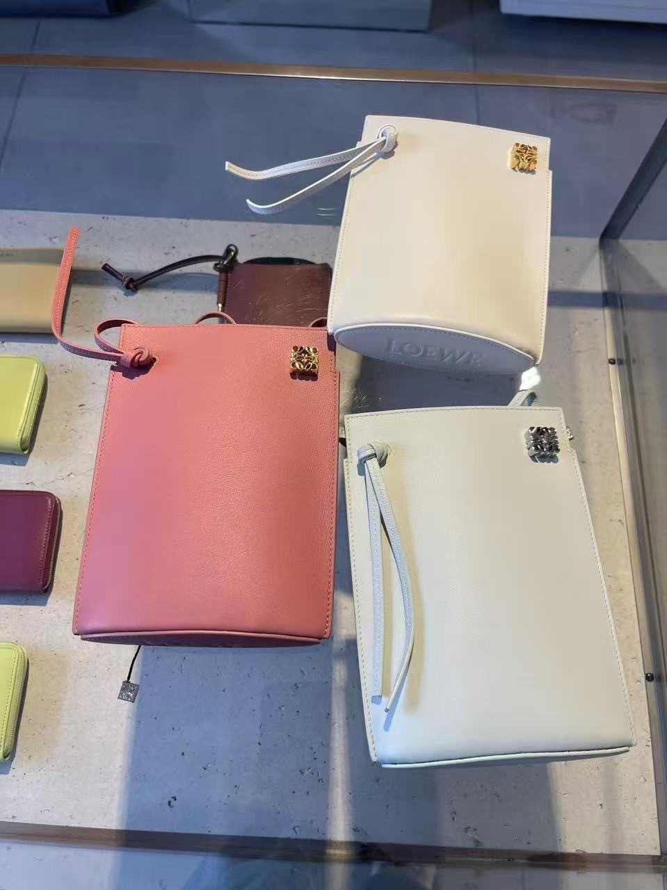 Loewe Dice Pocket Crossbody Bag Soft 3 colors