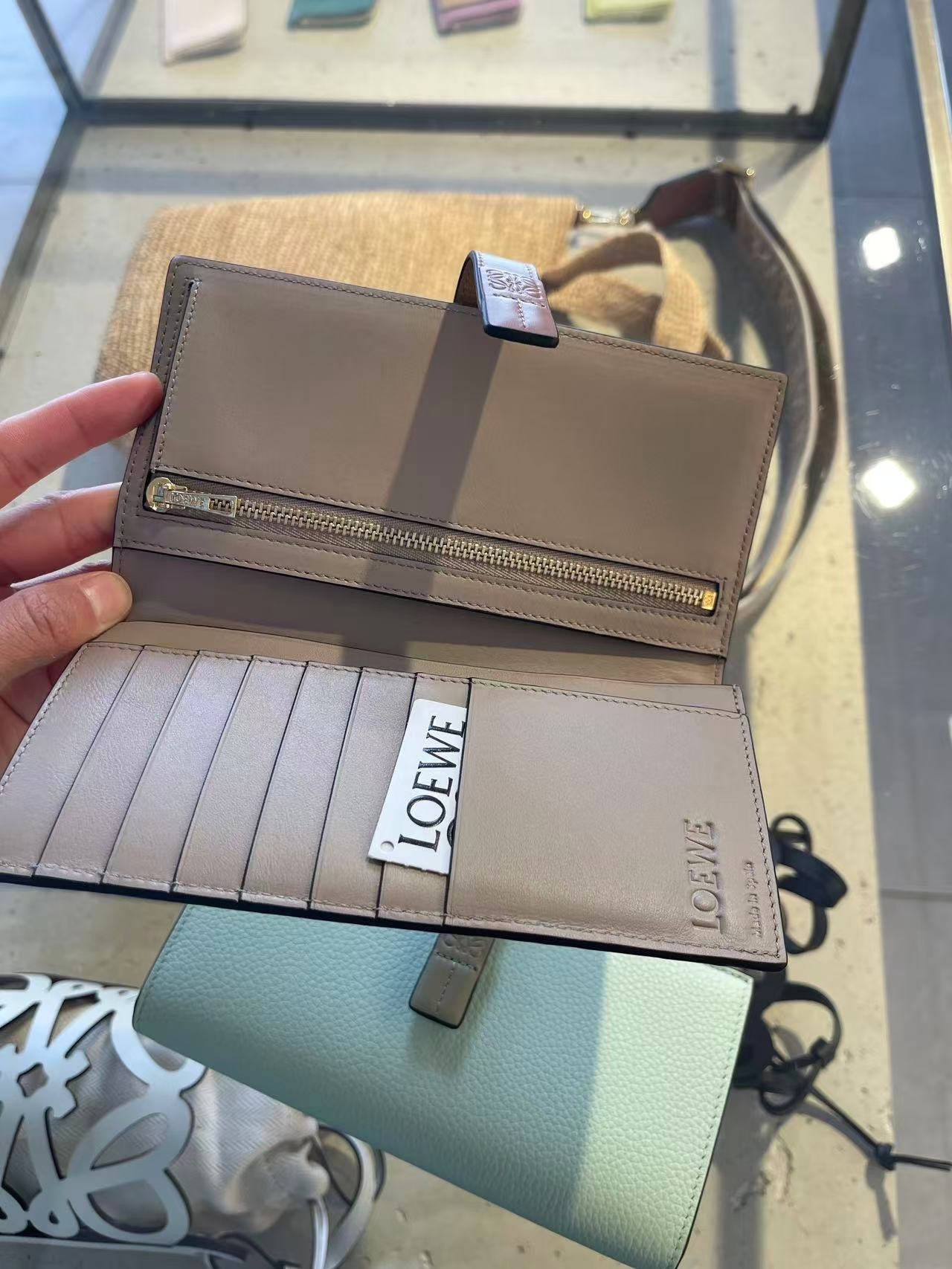 Loewe SGC Large Vertical long wallet 2 colors