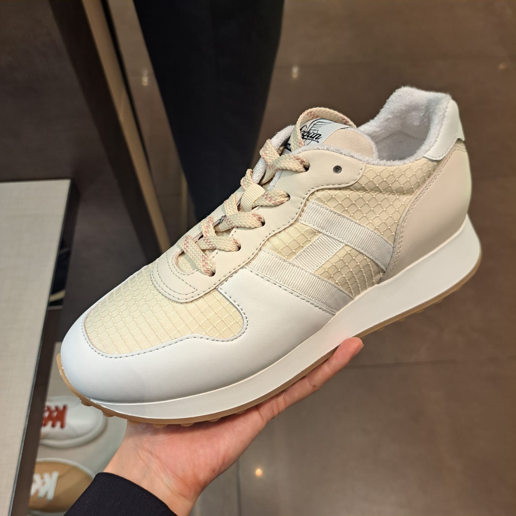 Tod's Hogan H429 H Nastr Sneaker Beige