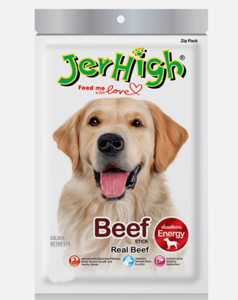 泰國Jerhigh牛肉條70g犬食