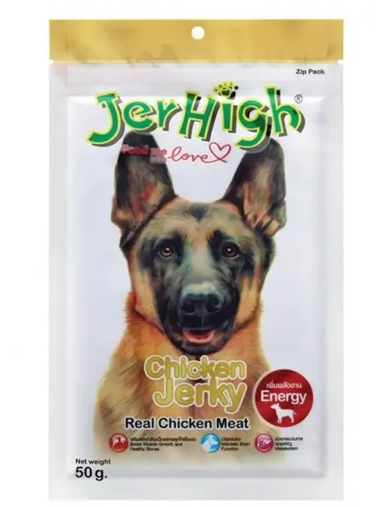泰國Jerhigh Jerky 雞胸塊50g犬食