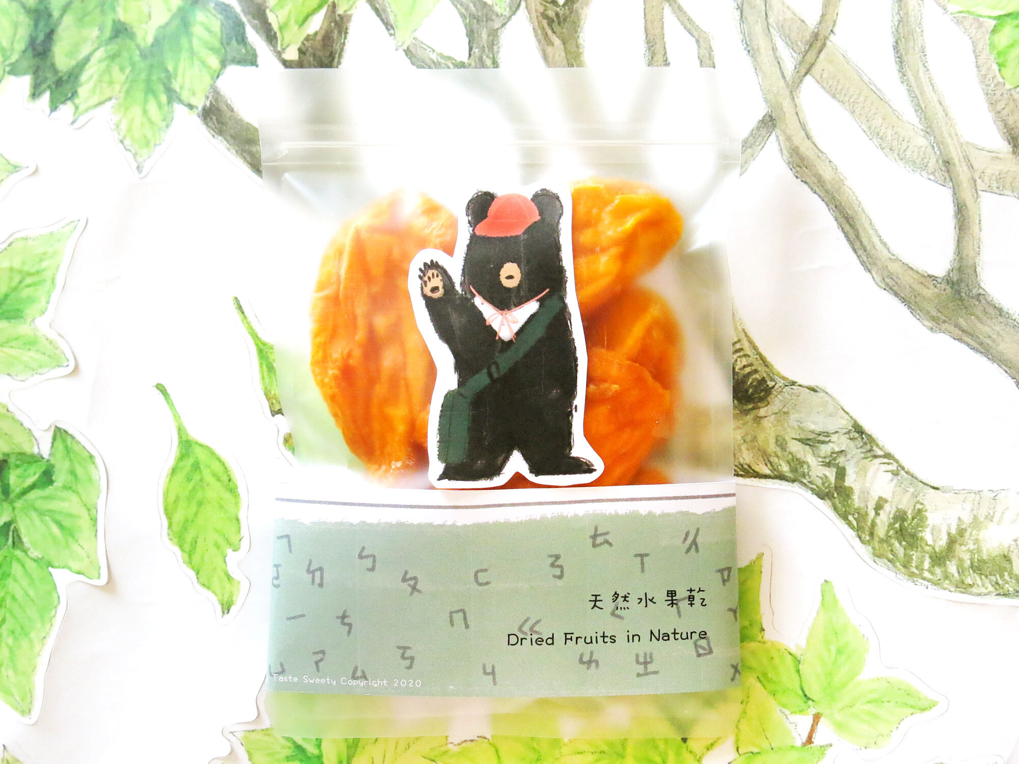 注音小學熊水果乾分享包