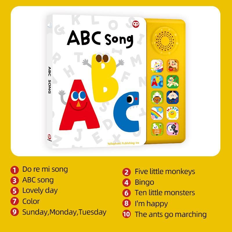ABC SONG 有聲兒歌書