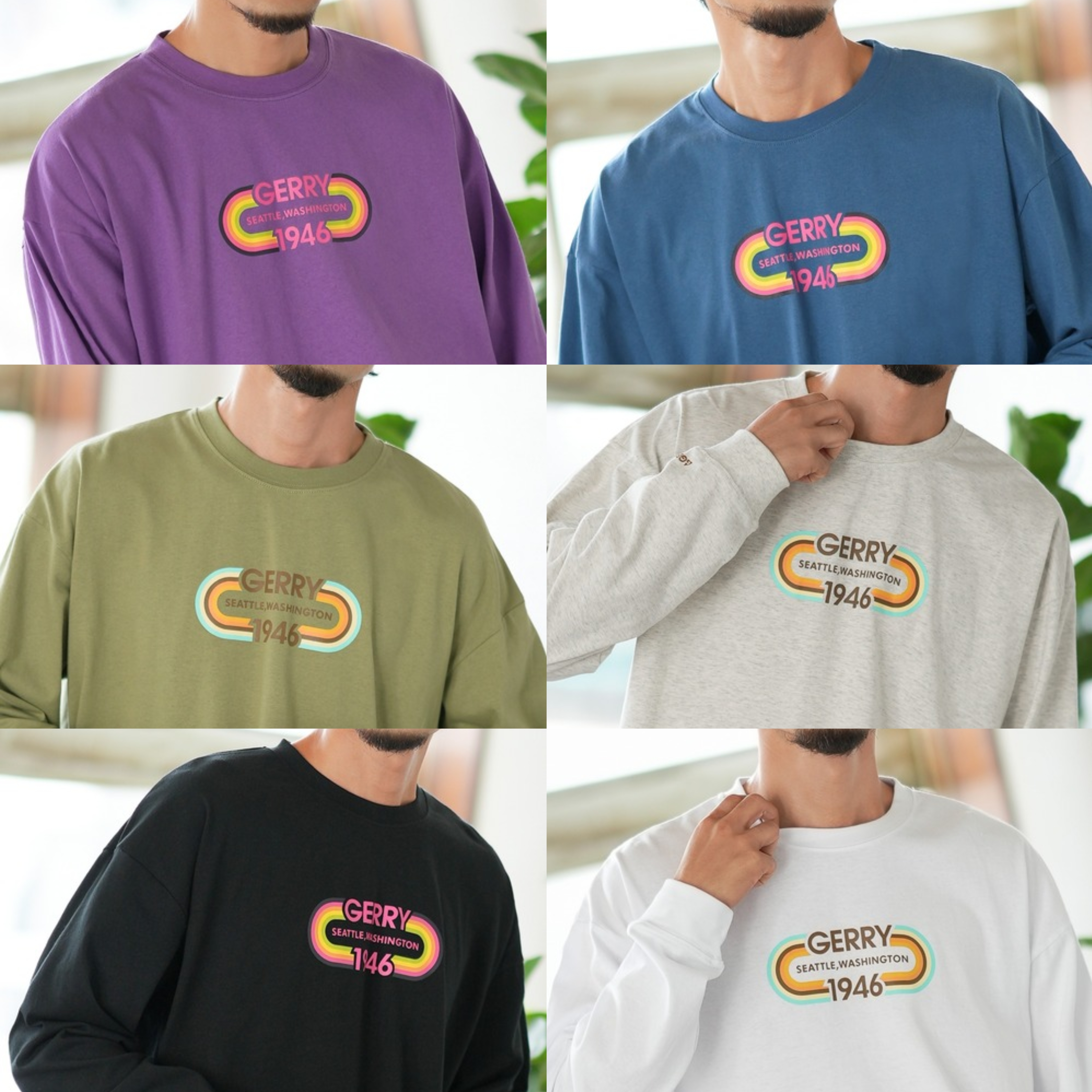 JP GERRY 長袖T-SHIRT（P9 JP337）