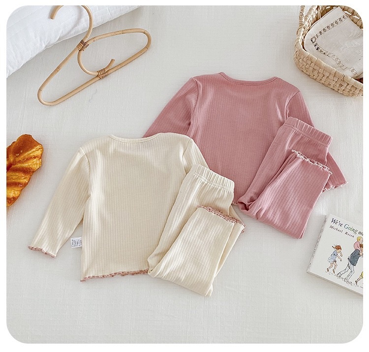 兩色愛心木耳家居服