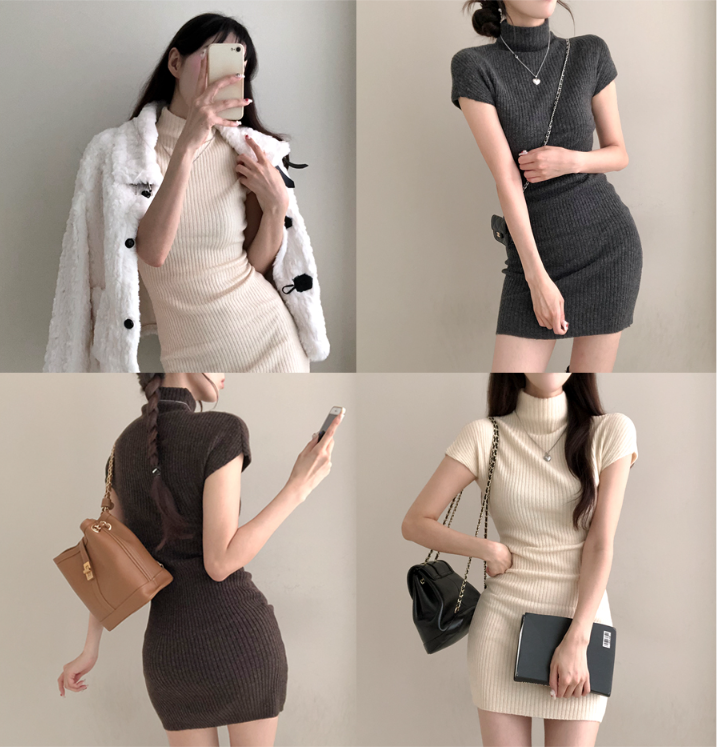 早秋預訂｜POLAR針織連身裙