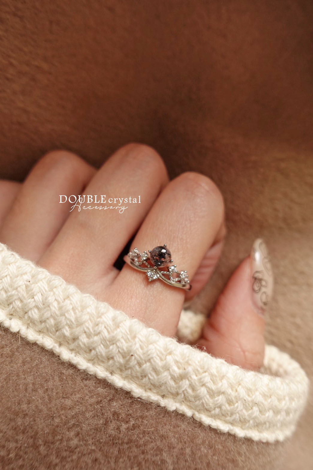 萬能守護超七滿礦皇冠戒指．單品孤品