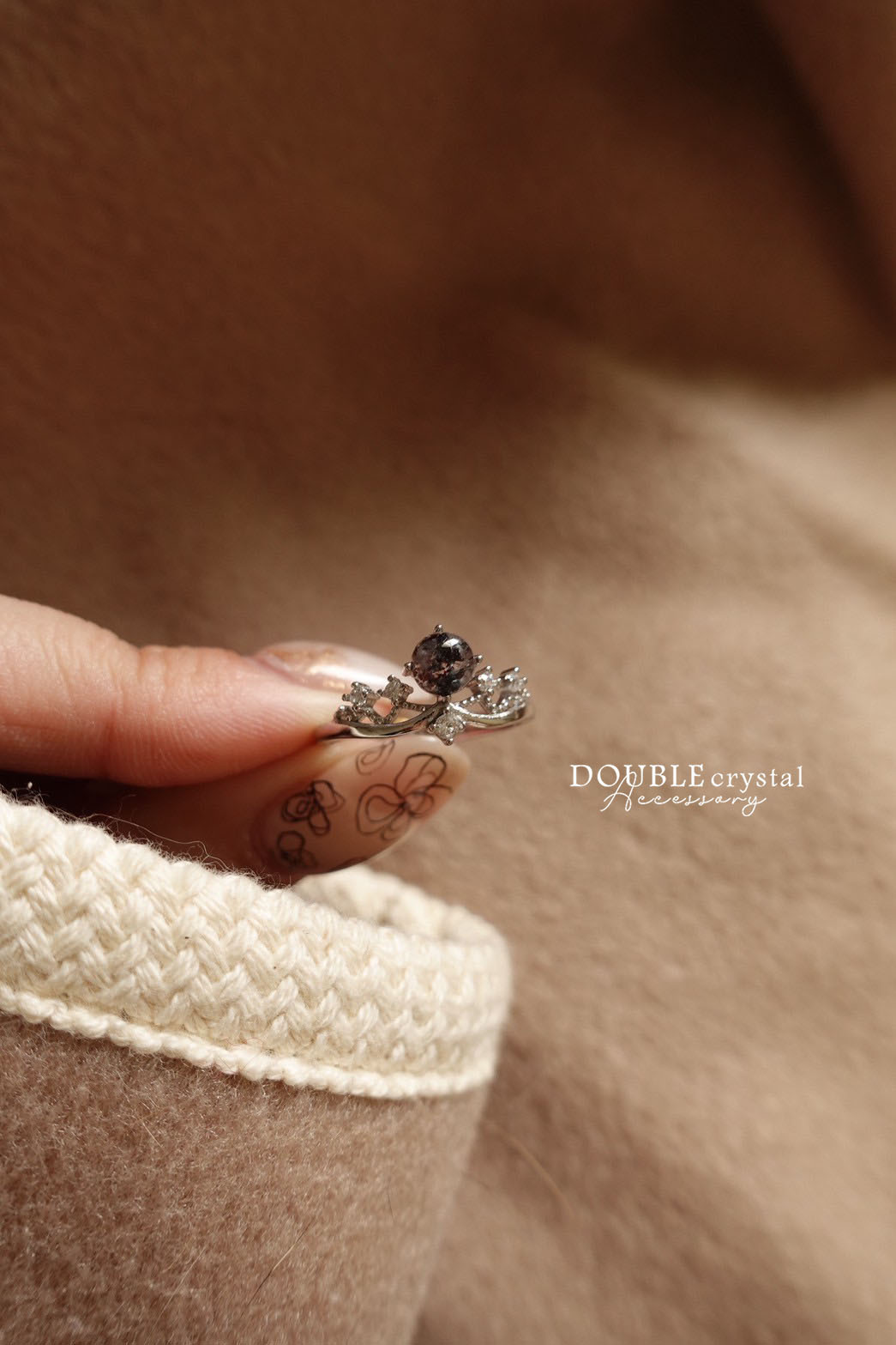 萬能守護超七滿礦皇冠戒指．單品孤品