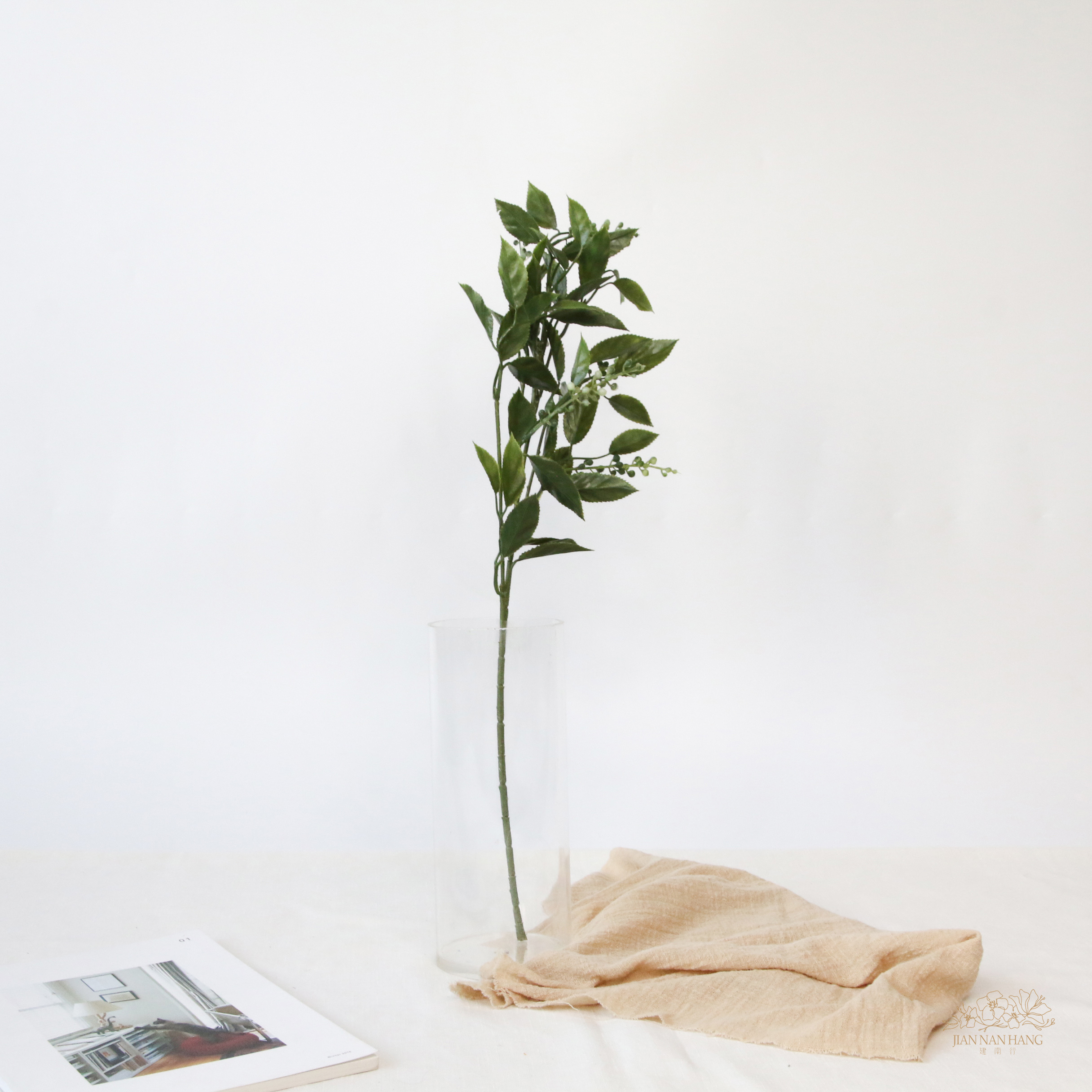 人造葉 義大利樺木葉含果