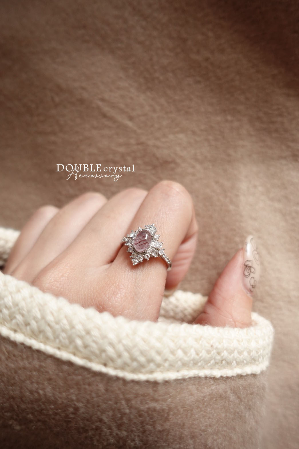 萬能守護超七華麗菱形戒指．單品孤品