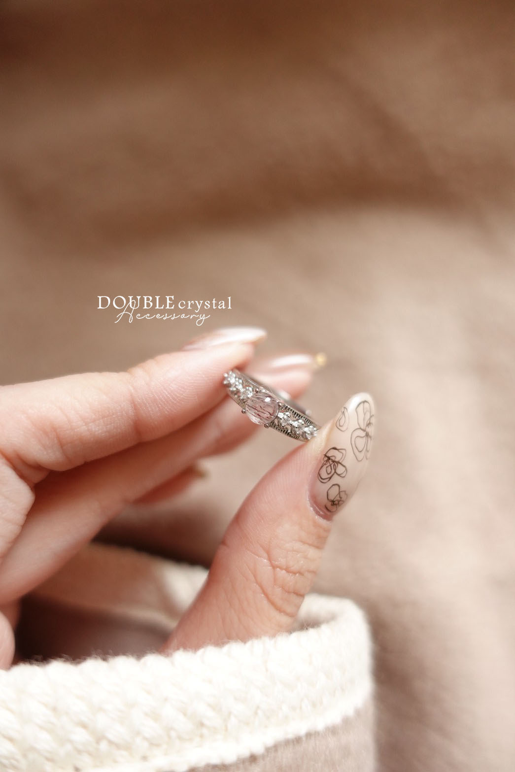 萬能守護超七簡約鑽戒指．單品孤品