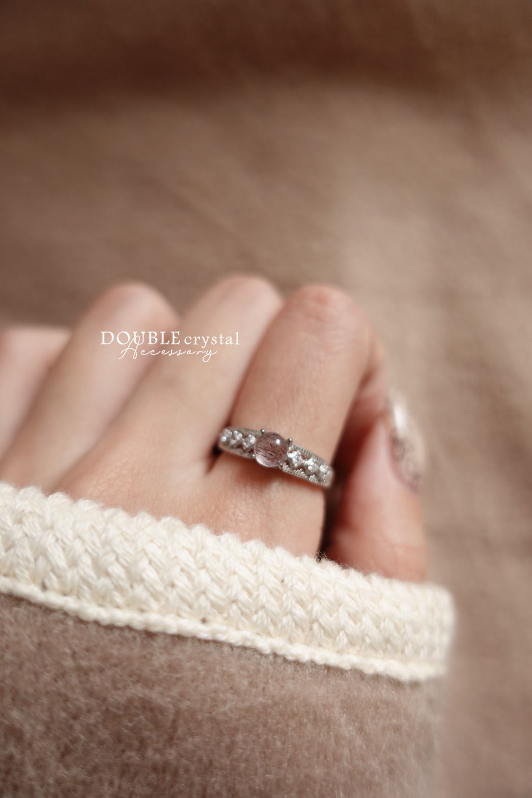 萬能守護超七簡約鑽戒指．單品孤品