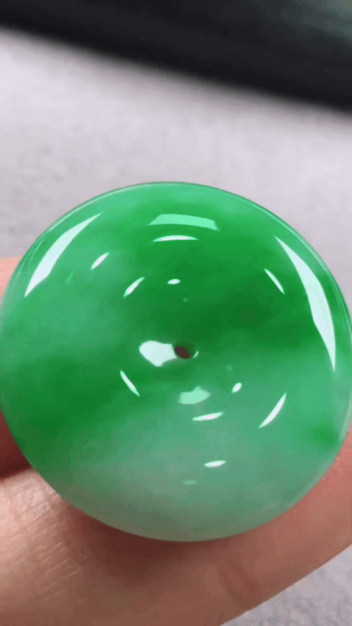 920342 翡翠平安扣 (24.5mm直徑)