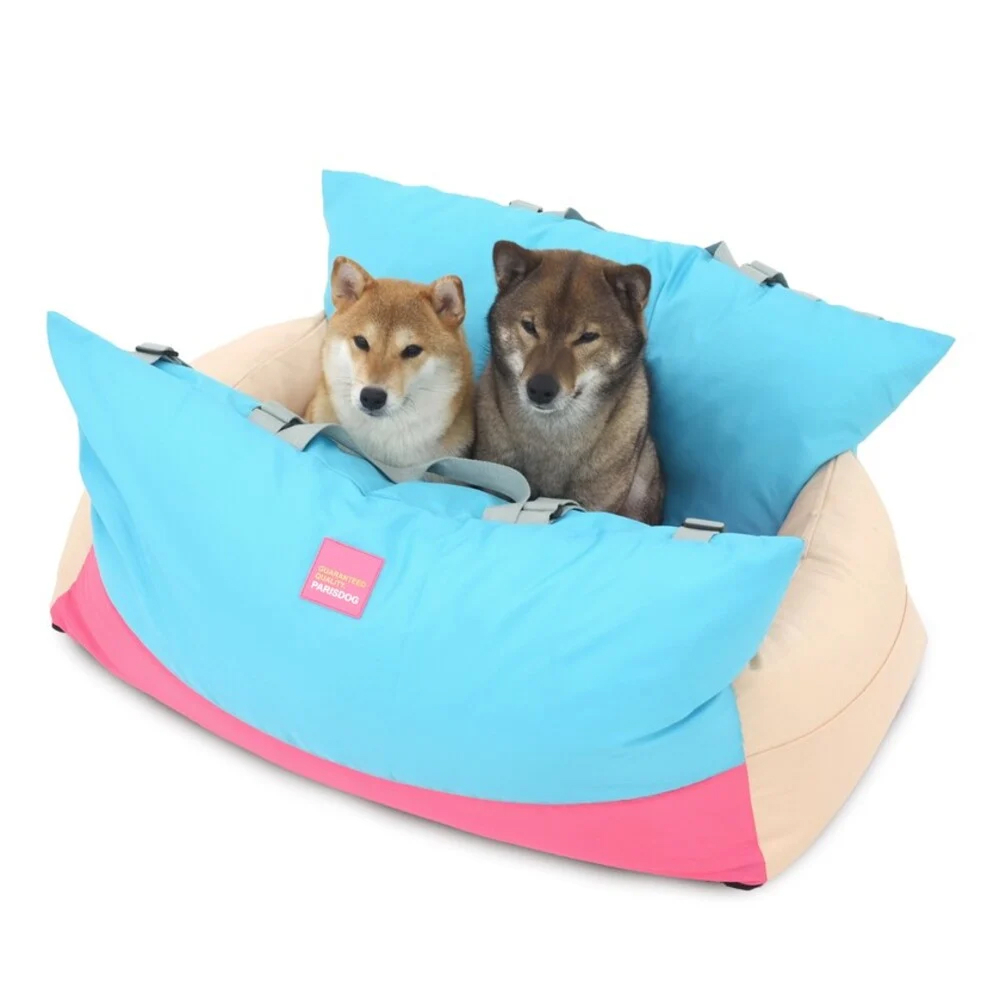 Parisdog - 糖果繽紛樂寵物大型汽車安全座椅