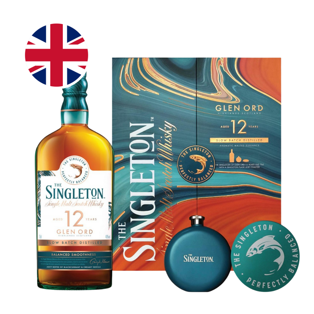 The Singleton 蘇格登 12 年單一麥芽威士忌 700ml 酒壺連杯墊禮盒裝 [5000281081830]