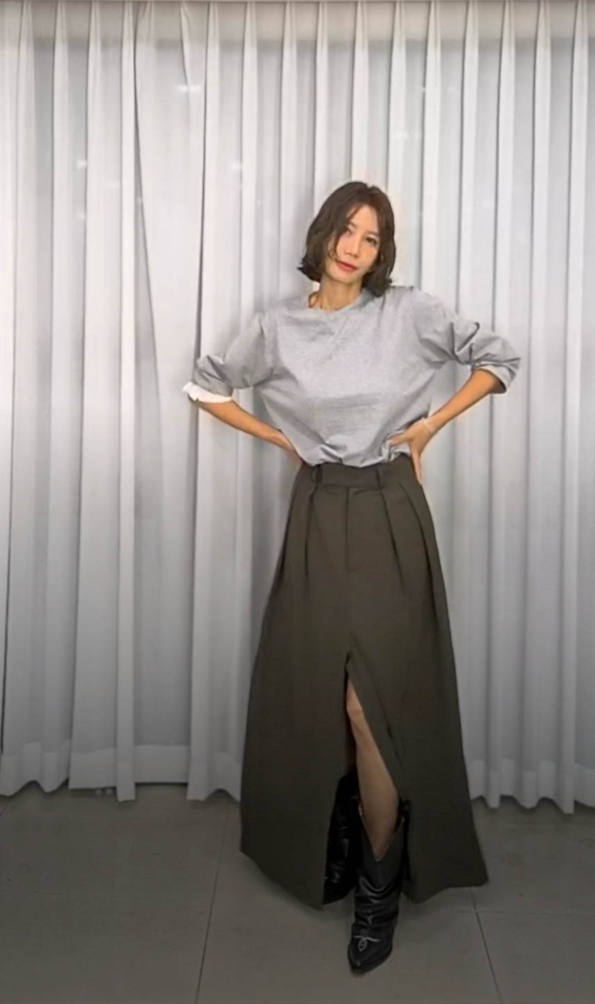 🥰K2826  ▶️素面長袖T 👉B:cm L:cm