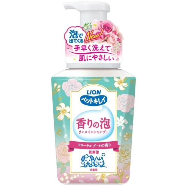 (日本製造) 獅王香氛泡棉沖洗式洗髮精 花香型 (500ml)