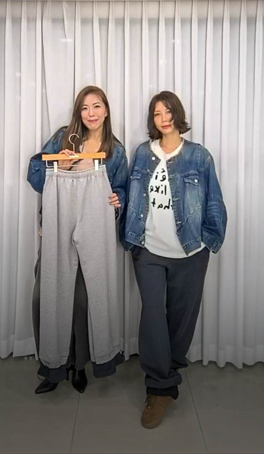 🥰K2838  ▶️多層褲腳 棉褲 👉W:70-100cm H:114cm L:106cm