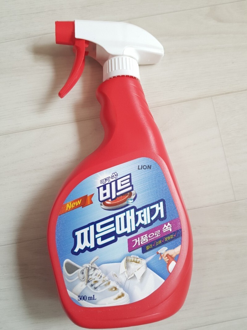 (預購商品 10/6收單)  韓國 CJ LION噴一噴髒污不留泡沫噴霧-500ml