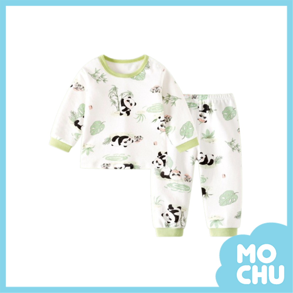 熊貓樂園長袖家居服套裝
