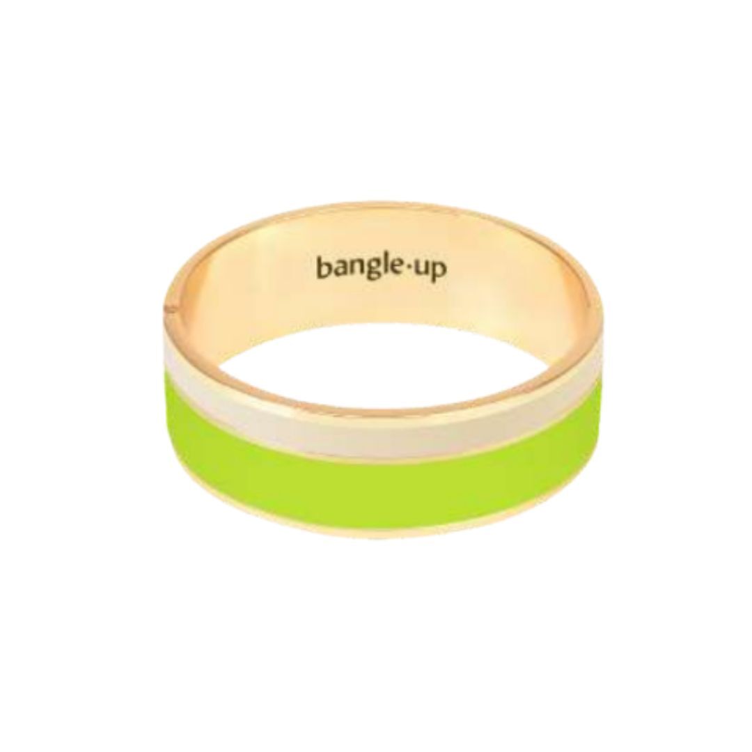 1BU0407-166 [BANGLEUP] Vaporetto Earrings Green Flash/White Sand #BUP19-VAP-BFA56-T2 (EU)