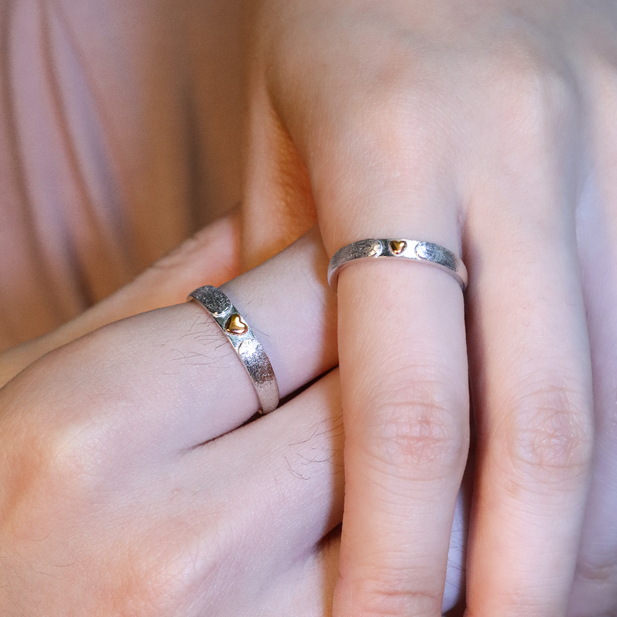 | 925純銀・ 白金・ 玫瑰金 | 矜貴愛意情侶戒指  | RI0902 |