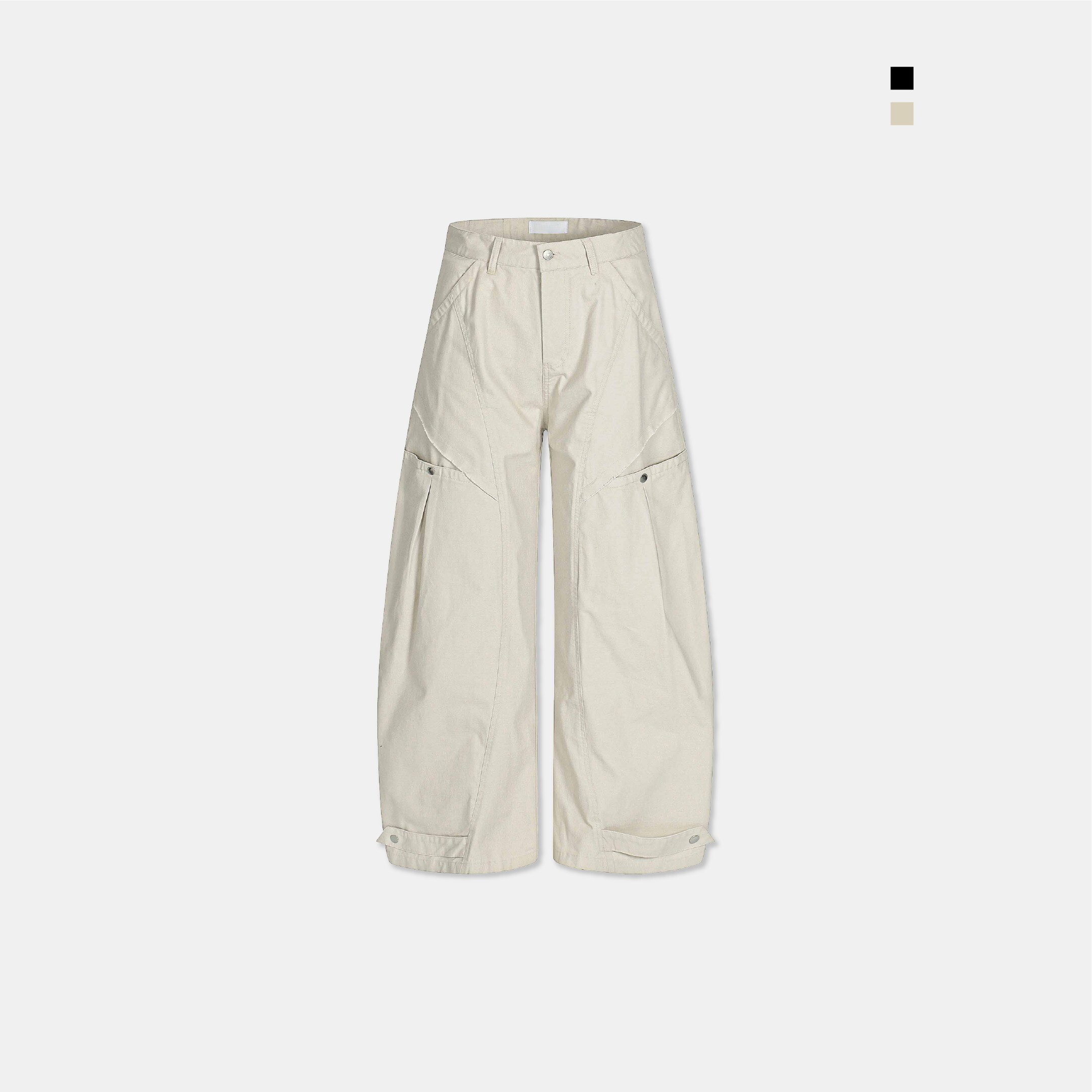 ACR 多片 結構 拼接 彎刀 工裝褲