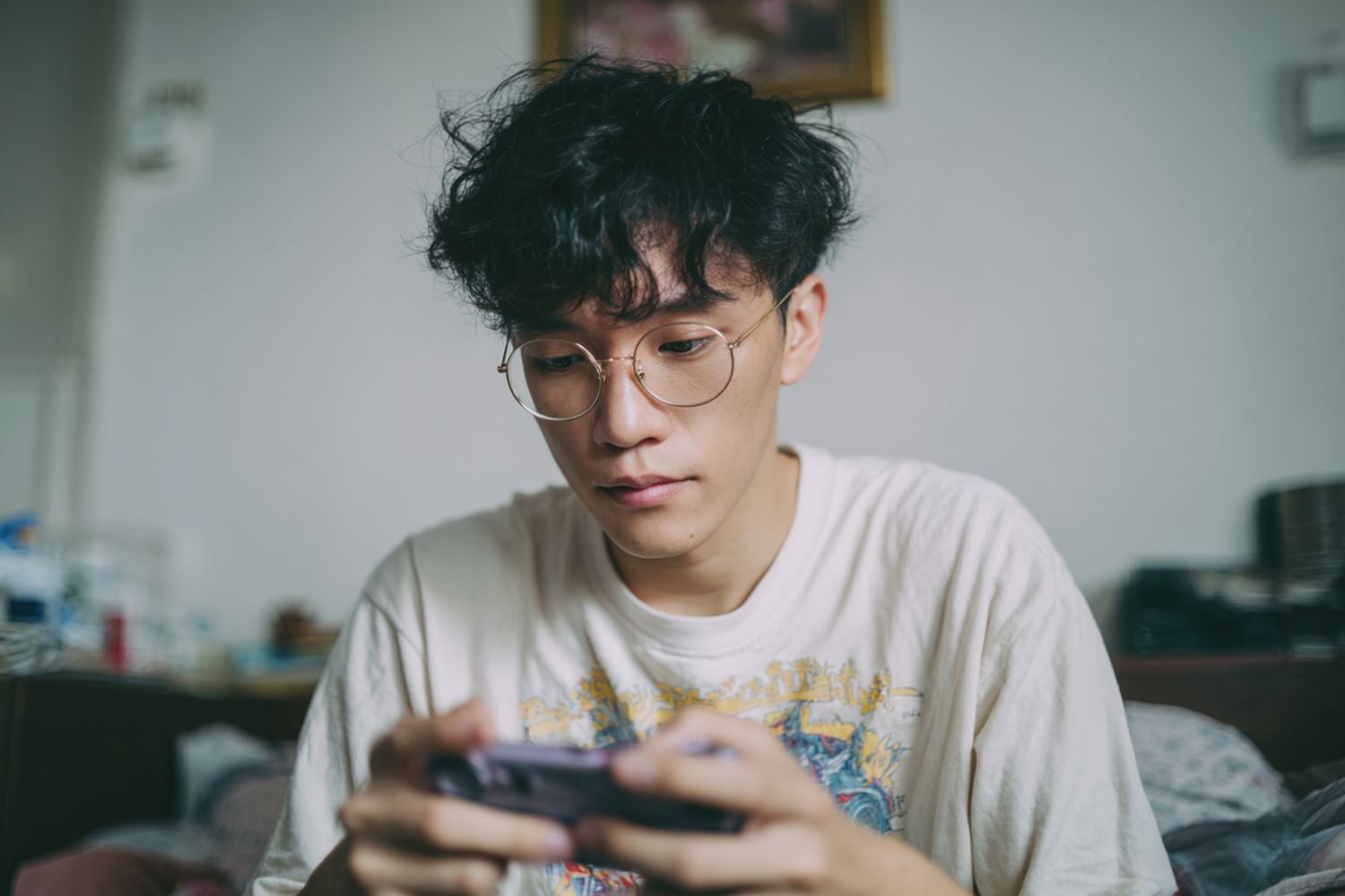 電競玩家使用霧面保護貼