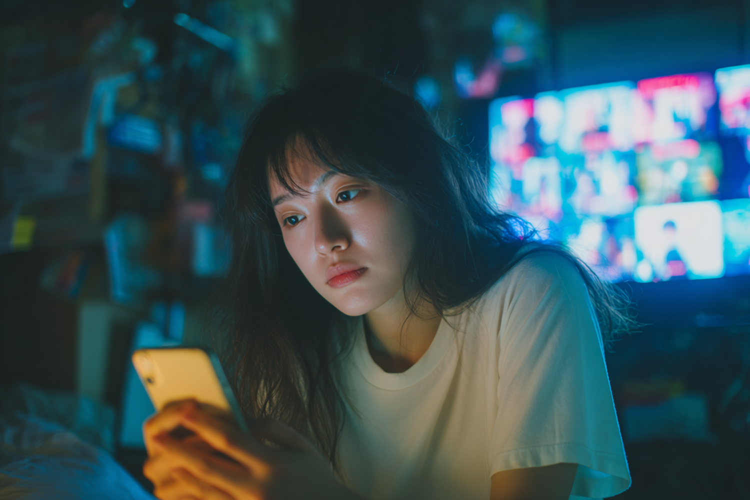 追劇使用抗藍光護眼保護貼