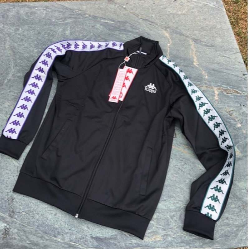 【現貨出清】KAPPA 陰陽串標 LOGO 運動外套｜經典復古 × 潮流必收