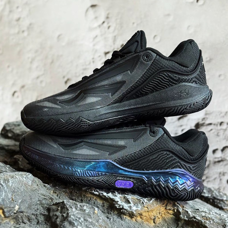 <連線代購商品>ANTA KAI SPEED 2 黑藍紫 耐磨 實戰鞋 籃球鞋【912541114S-1】歐文2