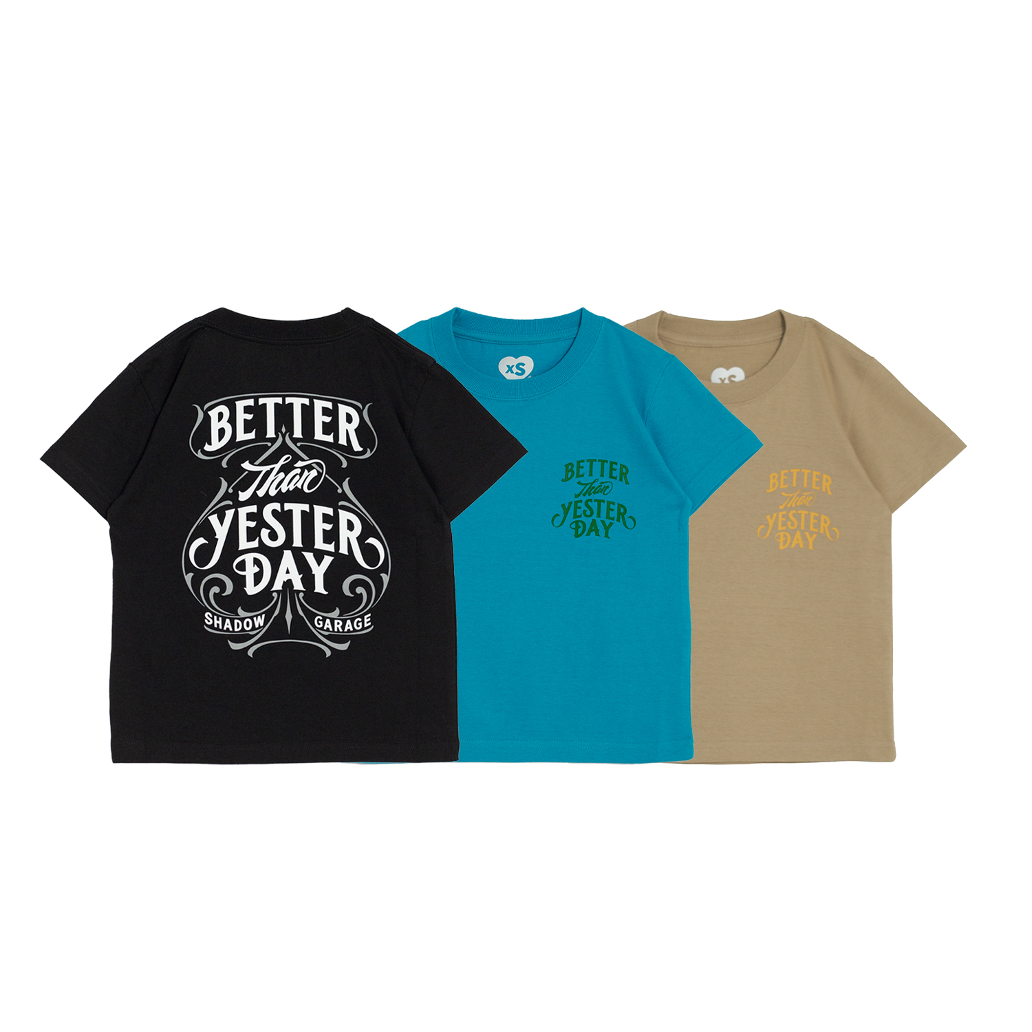 SHADOW Better Tee(kids) / 黑桃短T(童裝)